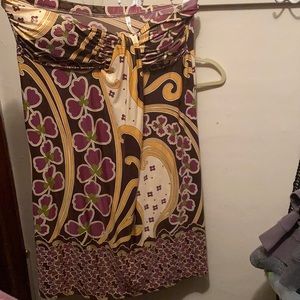 Purple/Gold Shimmer Dress 20/22